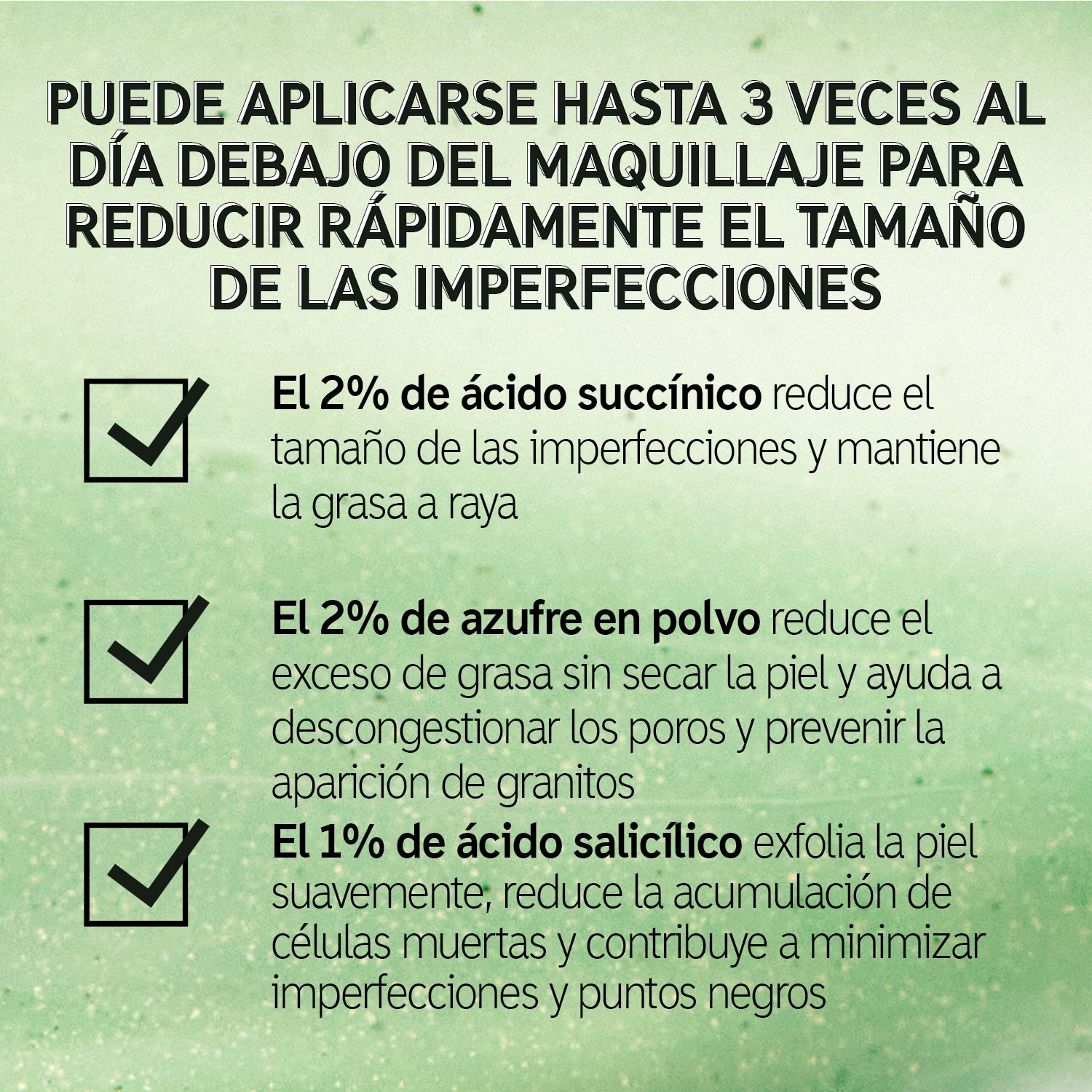 SUCCINIC ACID ACNE TREATMENT (TRATAMIENTO PARA ACNÉ)